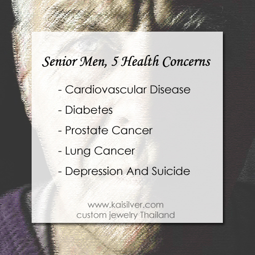 senior men common health issues 