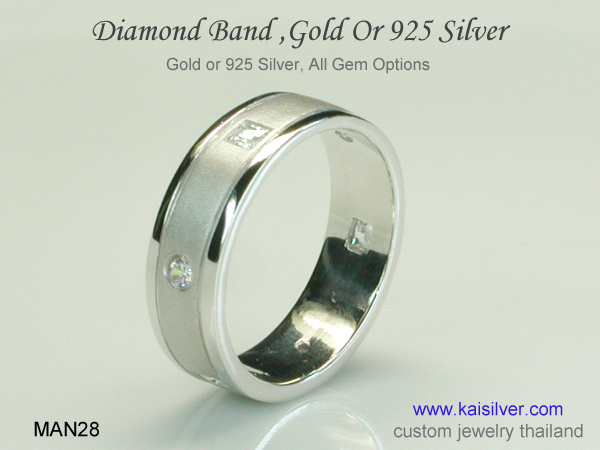 diamond white gold ring 